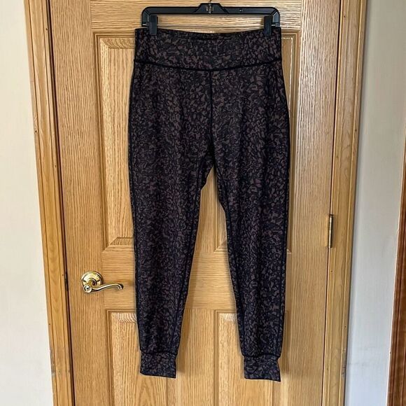 Fety Brown Black Printed Joggers Size XXL - Picture 1 of 5